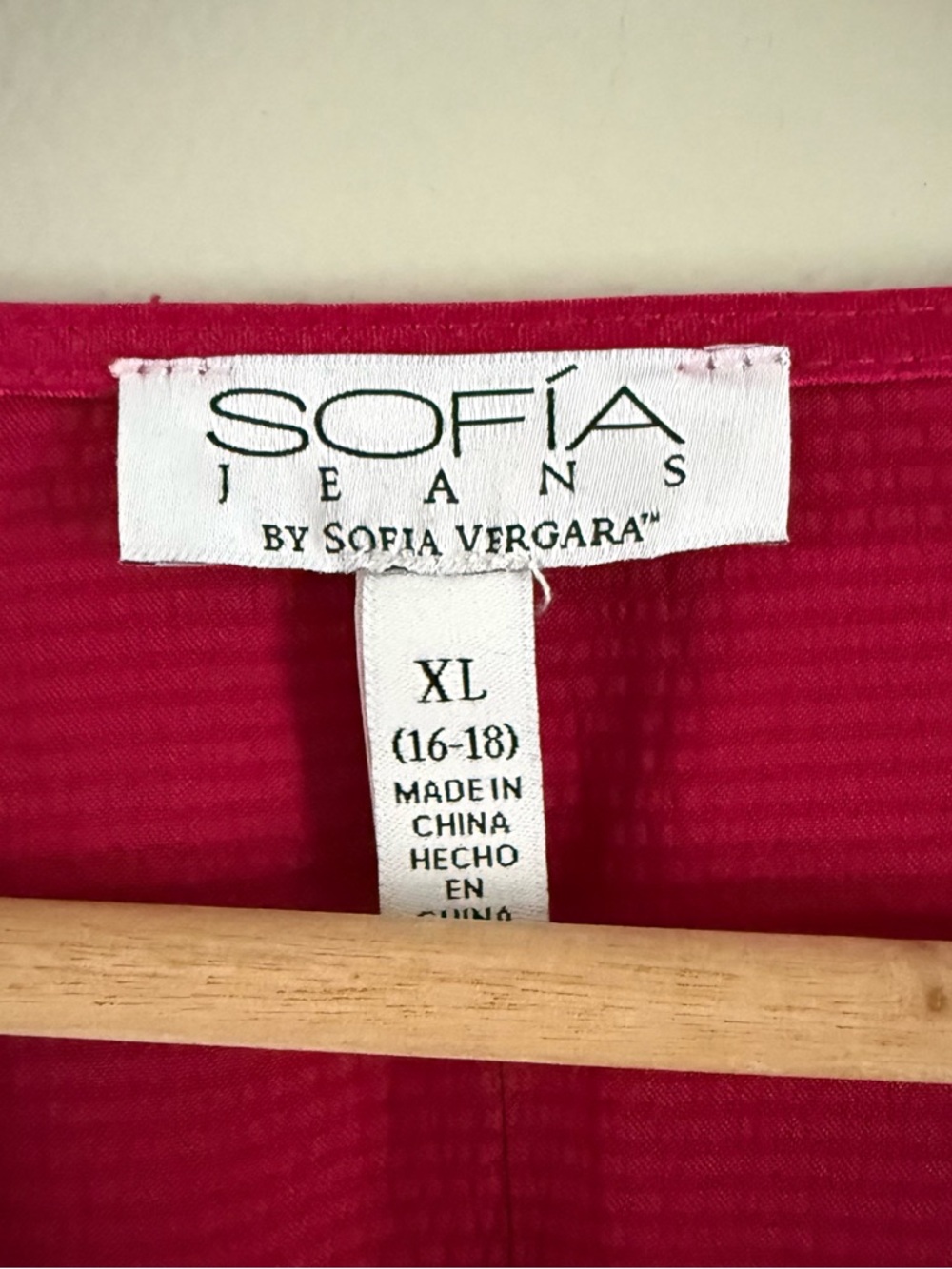 sofia by sofia vergara Magenta Wrap Midi Dress - Picture 10 of 12
